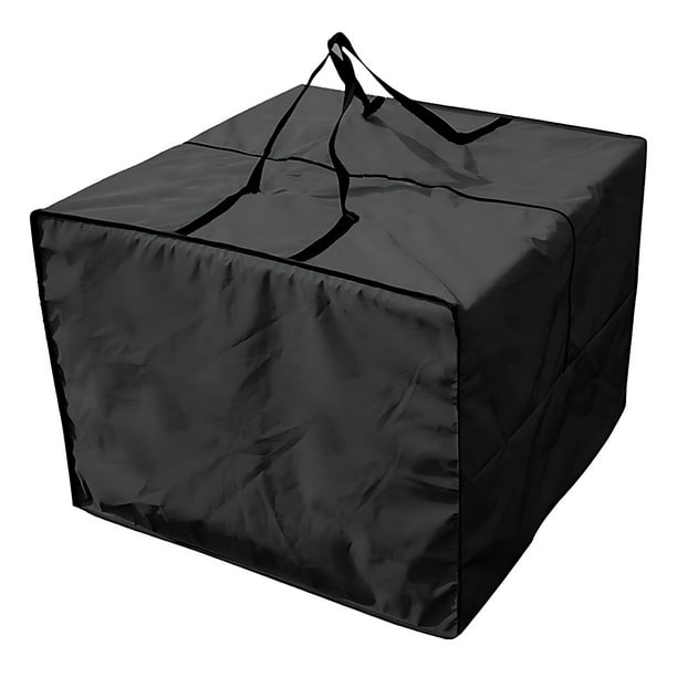 Bolsa de almacenamiento extra grande cuadrada multifuncional con cremallera y asas, resistente al agua y al polvo, tela Oxford 210D, ideal para colchones, cojines, muebles, sillas, sofás y juguetes,
