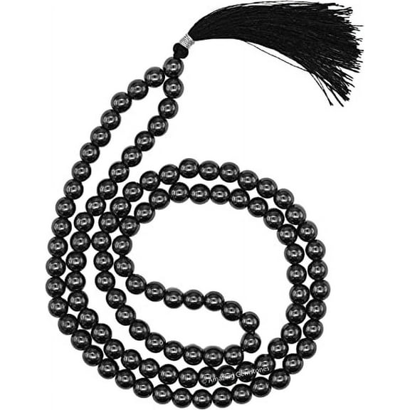 Hematite Mala Beads 108 Buddhist Prayer Beads Japamala