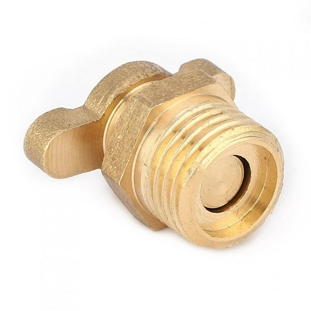 Kit de reemplazo de 5 piezas de válvula de drenaje de agua de latón G1/4 Bling Bling accesorios para compresores de aire