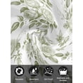 thumbnail image 7 of Sage Green Flower Cloth Napkins Set of 4 Reusable Dinner Napkins, Vintage Country Rose Leaf Floral Cocktail Napkin Washable Table Napkins for Wedding/Holiday Party/Baby Shower 20"x20", 7 of 7