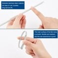 thumbnail image 3 of 24Pcs Steel Spiral Corset Boning Stay 0.25x9inch Steel Wire Spiral Boning for Making Wedding Dress DIY Sewing Costume Hoop Skirt, 3 of 9