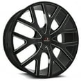 thumbnail image 2 of CAVALLO CLV-15 22X9.5 6X135 +25ET 108CB GLOSS BLACK & MILLED WHEEL, 2 of 2