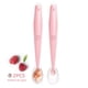 thumbnail image 1 of Cuchara suave de silicona para bebé, cucharas de alimentación de entrenamiento para niños, detección de temperatura, 1 of 4