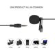 thumbnail image 4 of GL-119 3.5AUX Lavalier Microphone Omni Directional Condenser Microphone Superb Sound for o and Video Recording Black, 4 of 5