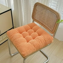 Byujiro Thickened Velvet Cushion Chair Cushion Sofa Floating Window Tatami Cushion Car Seat Cushion Kneeling Futon Cushion Washable Size 17.72x17.72 Inches