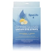 (2 pack) (2 Pack) My Spa Life Under Eye Treatment, Cucumber and Lemon , 12 Ct