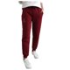 thumbnail image 1 of Gibobby Pants Pantalones de chándal para mujer Cordón elástico Cintura alta Color sólido Forro polar Térmico Super Pantalones de salón de invierno (Wine, L), 1 of 5