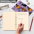 thumbnail image 4 of FORMRS 1-Subject Spiral Notebook 8" x 5" College Ruled 60 Refillable Sheet A5 Hard Cover, 2 Pack, Halloween Pumpkin, 4 of 7