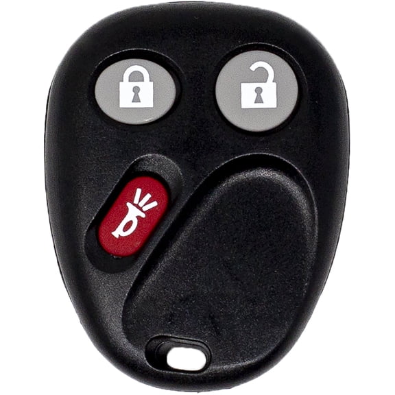 Car Keys Express Replacement GM Remote - 3 Buttons (Lock, Unlock, and Panic)
