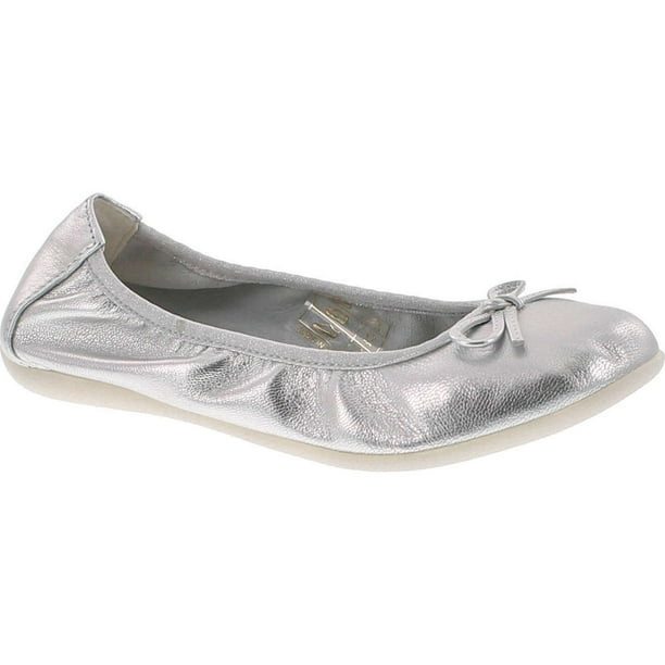 Koloniaal Catastrofe Er is een trend Primigi Girls 7217 Fashion Ballerina Dress Shoes, Silver, 28 - Walmart.com
