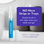 Smileactives Dentist-Quality Travel Teeth Whitening Gel Pen for a White Smile, Vanilla Mint, 2 Pack