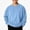 Blue, variant on WAVSUF Boys Solid Sweatshirt, Loose Fit Long Sleeve Round Neck Winter Warm Comfort Pullover Blue 7-8