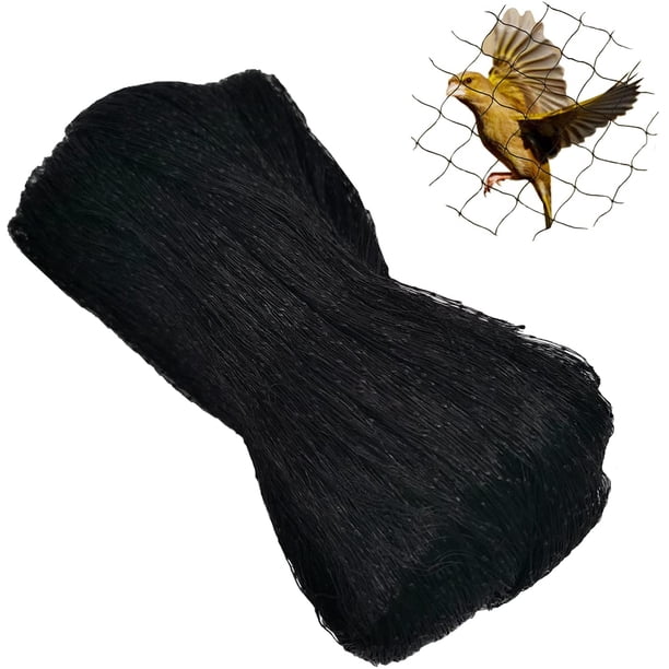 Red antipájaros, Red para pájaros de 4 mx 10 m, Red de protección para pájaros, Red para árboles frutales, Red para pájaros negros para proteger árboles frutales y verduras de daños Rojo Verde MX-0128536FYD