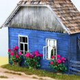 thumbnail image 6 of 3x Miniature Flower Model Scenery Materials Static Model for Dioramas Layout Violet, 6 of 8
