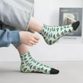 thumbnail image 2 of Fuzoiu Lighthouse Print Adult Socks, Crew Moisture-wicking Socks, Unisex Cushion Crew Socks,Casual Sports Ankle Socks, 2 of 7