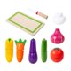 thumbnail image 1 of Juego de corte Firito Fetend, accesorios de cocina, juego de roles de aprendizaje temprano, juguete educativo Finish Play Foods para la edad 1-3, 1 of 9
