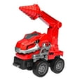 thumbnail image 5 of Rushawy Construction Truck Toys Transforming Toys Car for Boys Girls Aged 3 4 5 Kids Red Drill Truck, 5 of 9