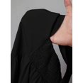 thumbnail image 6 of Black Sweetheart Neck Sleeveless Backless A-Line Mini Princess Dress For Women, 6 of 6