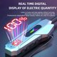 thumbnail image 3 of Auriculares Inalámbricos Bluetooth con Banda para el Cuello, Pantalla LED, Auriculares para Juegos, Auriculares Deportivos Magnéticos A Prueba de Agua con Micrófono HD Rojo, 3 of 5