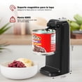 thumbnail image 3 of SANGKEE Abrelatas el&eacute;ctrico 3 en 1 con afilador de cuchillos y funci&oacute;n de destapador, Abridor Autom&aacute;tico para cocina, con palanca de empuje f&aacute;cil, limpieza, 3 of 9