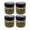 4PC-Type-C, variant on 4PC Solar Mandala Fence Light, Metal Solar Powered Outdoor Wall Step Light, Waterproof Decorative Laser Cut Lantern for Garden Post Patio Backyard Yard Decor, Warm Lights