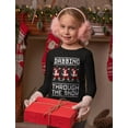 thumbnail image 2 of Tstars Boys Unisex Christmas Shirts Gift Dabbing Through the Snow Santa Gifts for Boy Youth Kids Long Sleeve T Shirt, 2 of 6