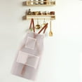 thumbnail image 1 of Delantal de cocina Macarena Delantal de trabajo impermeable con Bolsillos múltiples blancos, 1 of 8