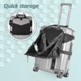 thumbnail image 5 of Baby Travel Seat For Luggage, Kids Ride-on Suitcase Seat, Protable Folding Suitcase Seat With Safety Belt For Baby Comforts Travel, 5 of 5