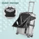 thumbnail image 5 of Baby Travel Seat For Luggage, Kids Ride-on Suitcase Seat, Protable Folding Suitcase Seat With Safety Belt For Baby Comforts Travel, 5 of 5