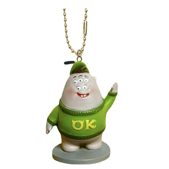 Monsters University Squishy Keychain Dangler Ornament Pvc Figure Charm Figurine New