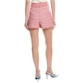 thumbnail image 3 of Cinq à Sept womens  Matilda Tweed Short, 12, Pink, 3 of 4