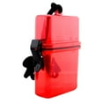 thumbnail image 1 of Luxshiny Caja Impermeable Para Exteriores Con Cuerpo Plástico Translúcido Color Rojo Para Almacenamiento, 1 of 8