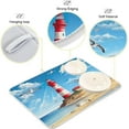 thumbnail image 4 of Lighthouse Dish Drying Mat, Absorbent Microfiber Pad Protector For Kitchen Counter Top Mat Dish Drainboard 18x24in, 4 of 7