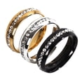 thumbnail image 2 of Anillo de banda Hugo de Acero 3 uds Talla 11, 2 of 9