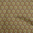 thumbnail image 1 of oneOone Viscose Chiffon Orange Fabric Kalamkari Diy Clothing Quilting Fabric Print Fabric By Yard 42 Inch Wide, 1 of 5