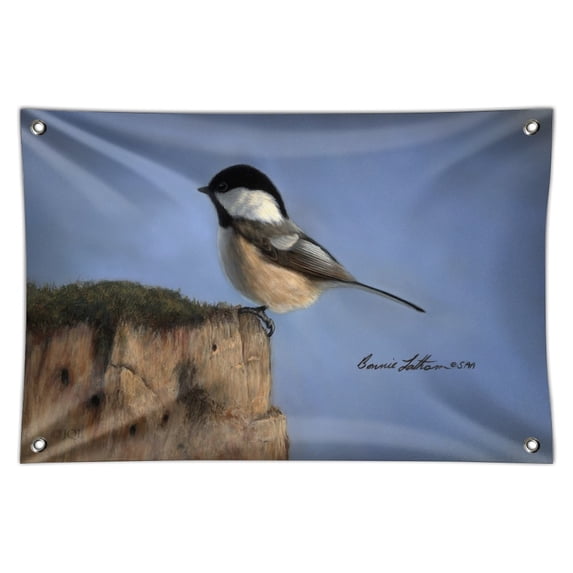 Black-Capped Chickadee Songbird Bird Home Business Office Sign