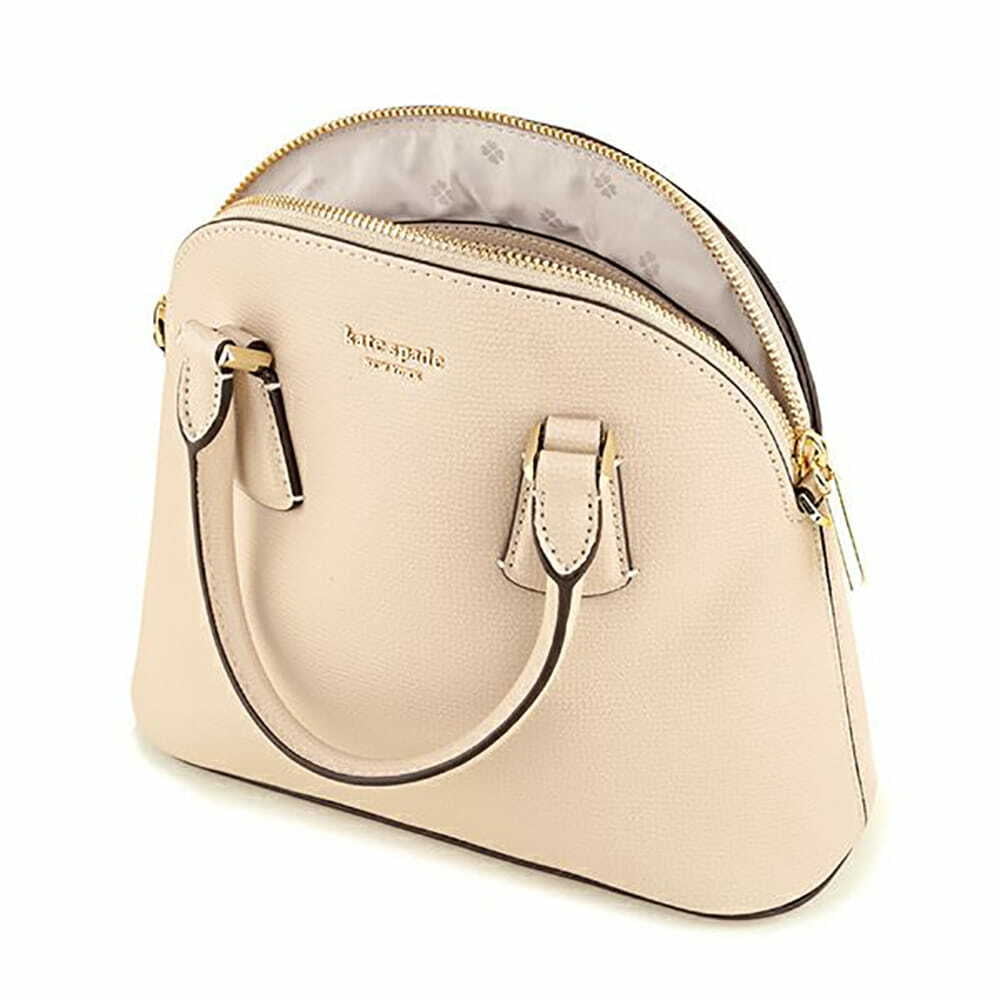 Kate Spade Sylvia Women s Medium Dome Satchel Bag Tusk Walmart