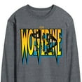 thumbnail image 3 of Marvel Wolverine - Logo - Men's Long Sleeve Graphic T-Shirt, 3 of 5