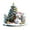 A, variant on BinKFF Christmas Snowman Figurines Decor, 2D Acrylic Snowman Family Decorating Xmas Tree for Holiday Indoor Outdoor Festive Gift Home Tabletop Decorations,7.8 Inchs