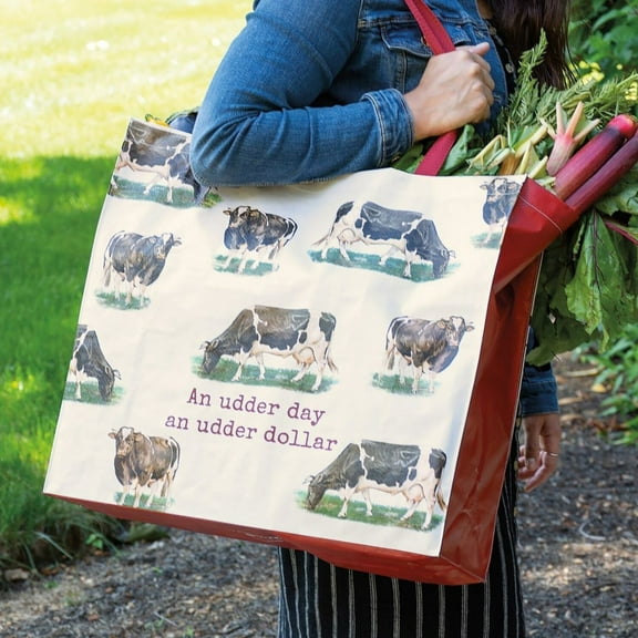 Rise & Shine Mother Cluckers Double-Sided Shopping Tote Bag