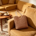 thumbnail image 4 of Bolso bandolera de nailon con asa para playa, compras, viajes, piscina y picnics. Bolso grande organizador para uso diario., 4 of 6