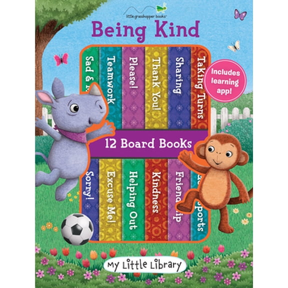 Pre-Owned My Little Library My Little Library: Being Kind (12 Board Books), (Hardcover)