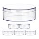 thumbnail image 1 of 6 cajas redondas transparentes para dulces con tapa, cajas transparentes para recuerdos de fiesta, bodas, pequeños contenedores de almacenamiento para joyería, cuentas, manualidades, mini juguetes d, 1 of 5