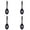 Black, variant on 1-6PC Silicone Spoons for Cooking 10.7 Inch - Nonstick Slotted Spoon Heat Resistant, Serving Spoon for Mixing & Stirring, Kitchen Cooking Utensil Dishwasher Safe, Rubber Spoon for Nonstick Cookware