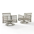 thumbnail image 2 of BISCAYNE 10 PERSON OUTDOOR WICKER SEATING SET IN MOCHA - THREE LOVESEATS, TWO ARMLESS CHAIRS, TWO OTTOMANS, TUCSON FIRETABLE, 2 of 6