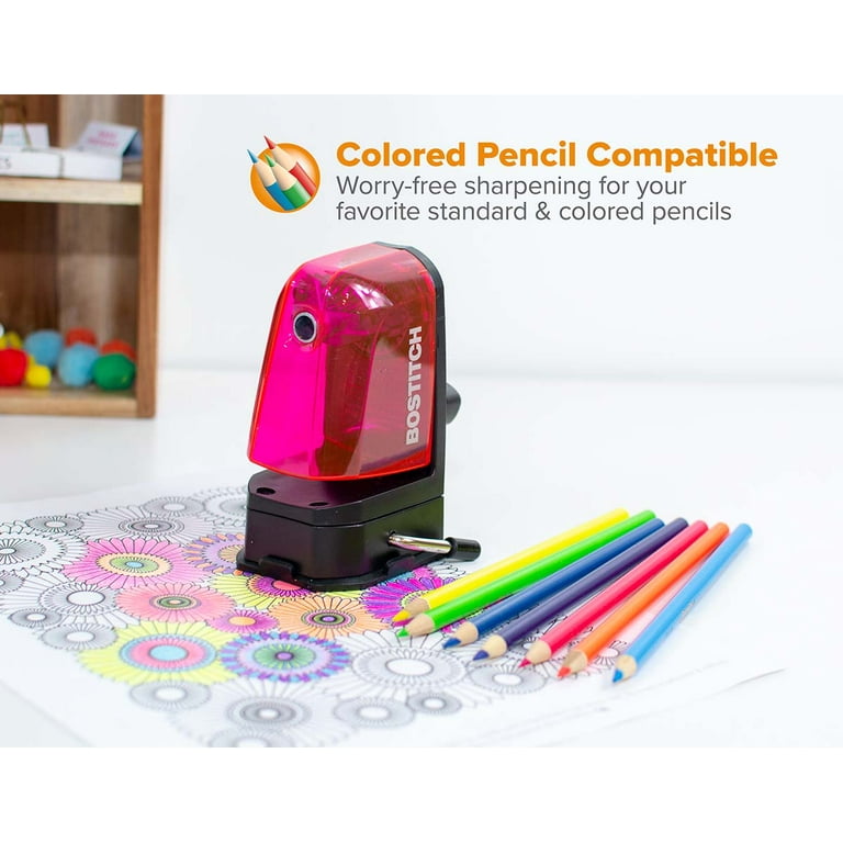 50Pcs Kids Manual School Pencil Sharpener For Colored Pencils