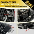 thumbnail image 6 of RHEA- Usb 3.2 Gen 1 To 2 Header Adapter, Internal Vertical Black, 6 of 6