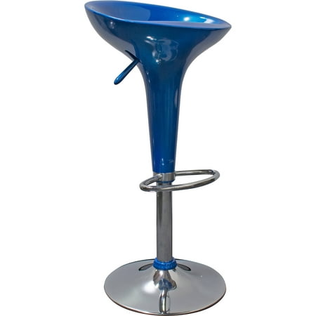 Best Master Furniture Adjustable Height Bar Stool, Set of 2, Multiple Colors