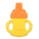 thumbnail image 1 of Juguetes para la dentición del bebé - Mordedores orgánicos naturales libres de BPA de silicona seguros para el congelador para bebés recién nacidos, suaves y texturizados - Regalo de la ducha de los bebés, hervidor de agua brillar Electrónica, 1 of 5