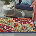 thumbnail image 4 of Nourison Aloha 2' x 3' Red Multicolor Transitional Rug, 4 of 10